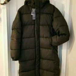 Men's Long Puffer jacket parka