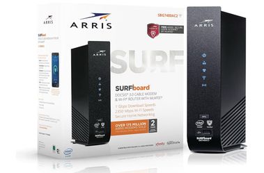 ARRIS Surfboard SBG7400AC2 Cable Modem/Wi-Fi Router with McAfee, 1000548