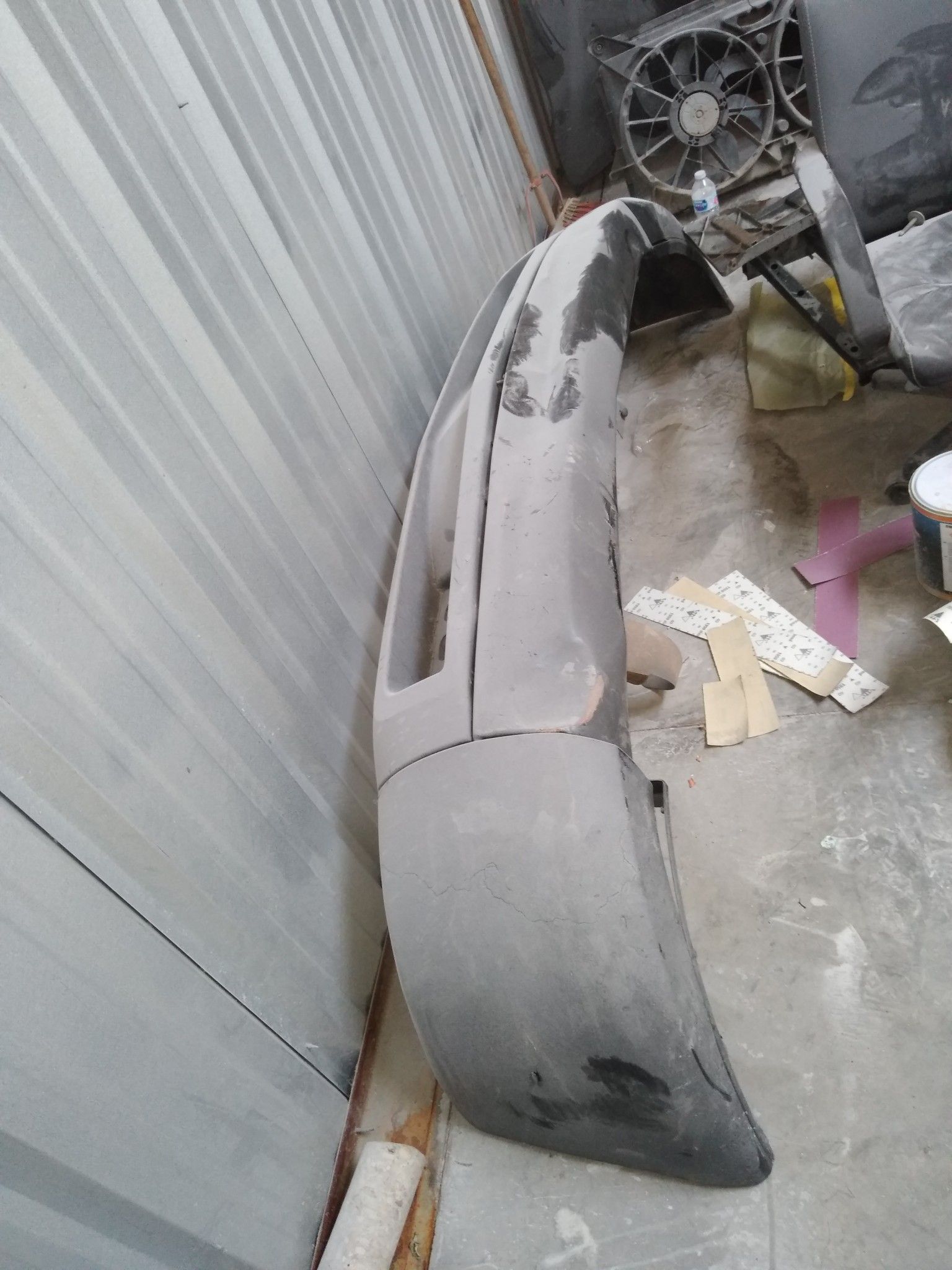 2008 Chevy Silverado front bumper