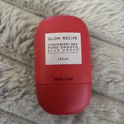 NEW GLOW RECIPE STRAWBERRY PORE-SMOOTH BLUR DROPS FULL SIZE $12!!!