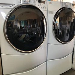 GREAT WORKING FRONT LOADING KENMORE WASHER AND DRYER SET!!! CAN DELIVER!! ASKING $400 FOR BOTH! $400