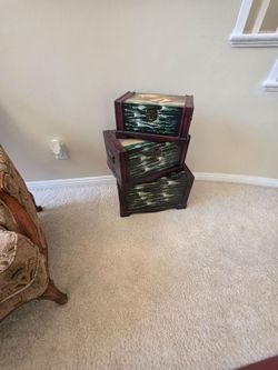 Wood boxes