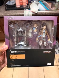 Figma #213 Levi Attack on Titan Action Figure
