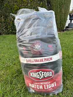 Two Packages Kingsford Barbecue Charcoal