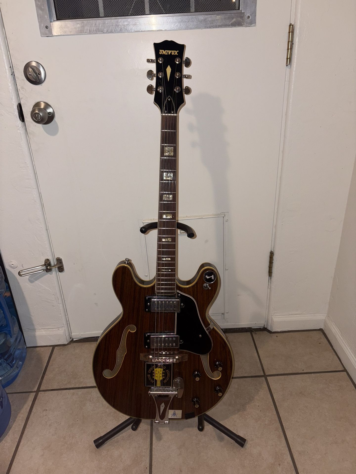 1960’s Univox Coily Semi Hollow Guitar