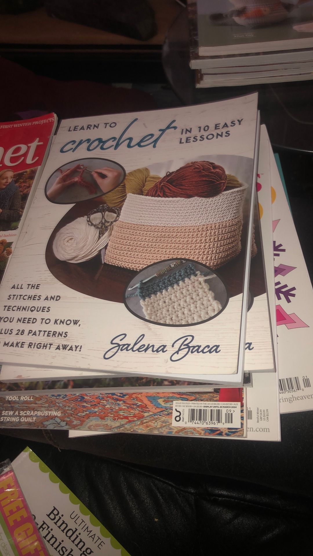 Crochet Book And Magazine