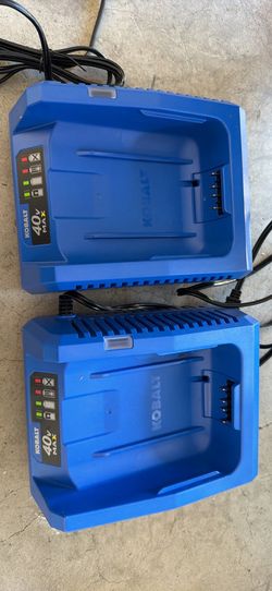 Kobalt 40v charger-Li-ion battery