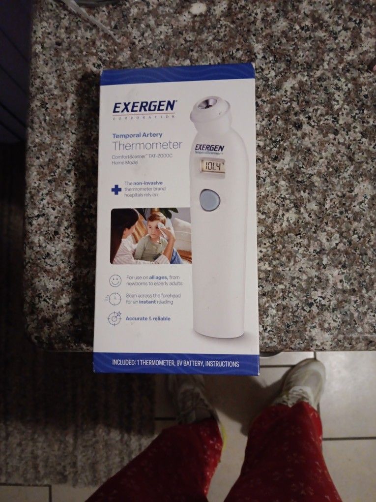 2 Exergen Corp. Temporal Artery Thermometers