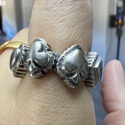 Men and women 925 sliver ring size 7