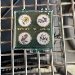 Disney Brass Golf Ball Markers