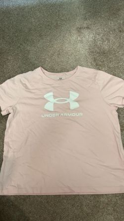 Under Armour Pink Logo T-Shirt medium