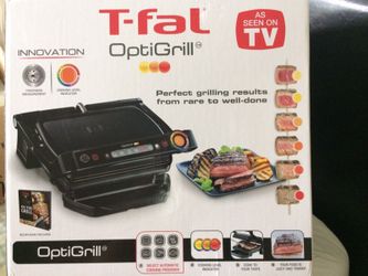 T-Fal OptiGrill Electric Indoor Grill - New