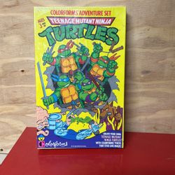 1989 Colorform TMNT