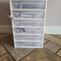 Plastic Craft Drawers 