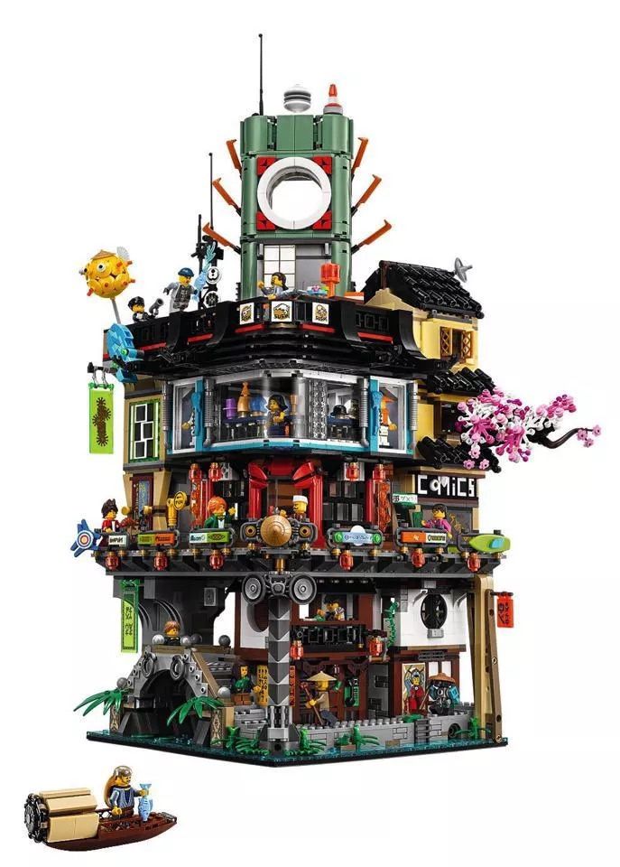 Lego Ninjago City set