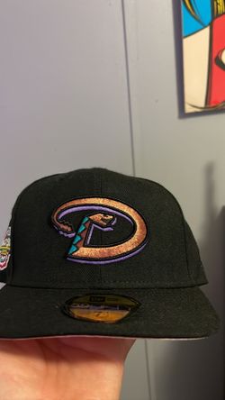 Dbacks Pink Bottom 7 1/2