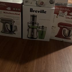 Kitchen Aid & Breville Blenders Juicer 