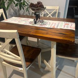 Dining Room Table And 4 Chairs 