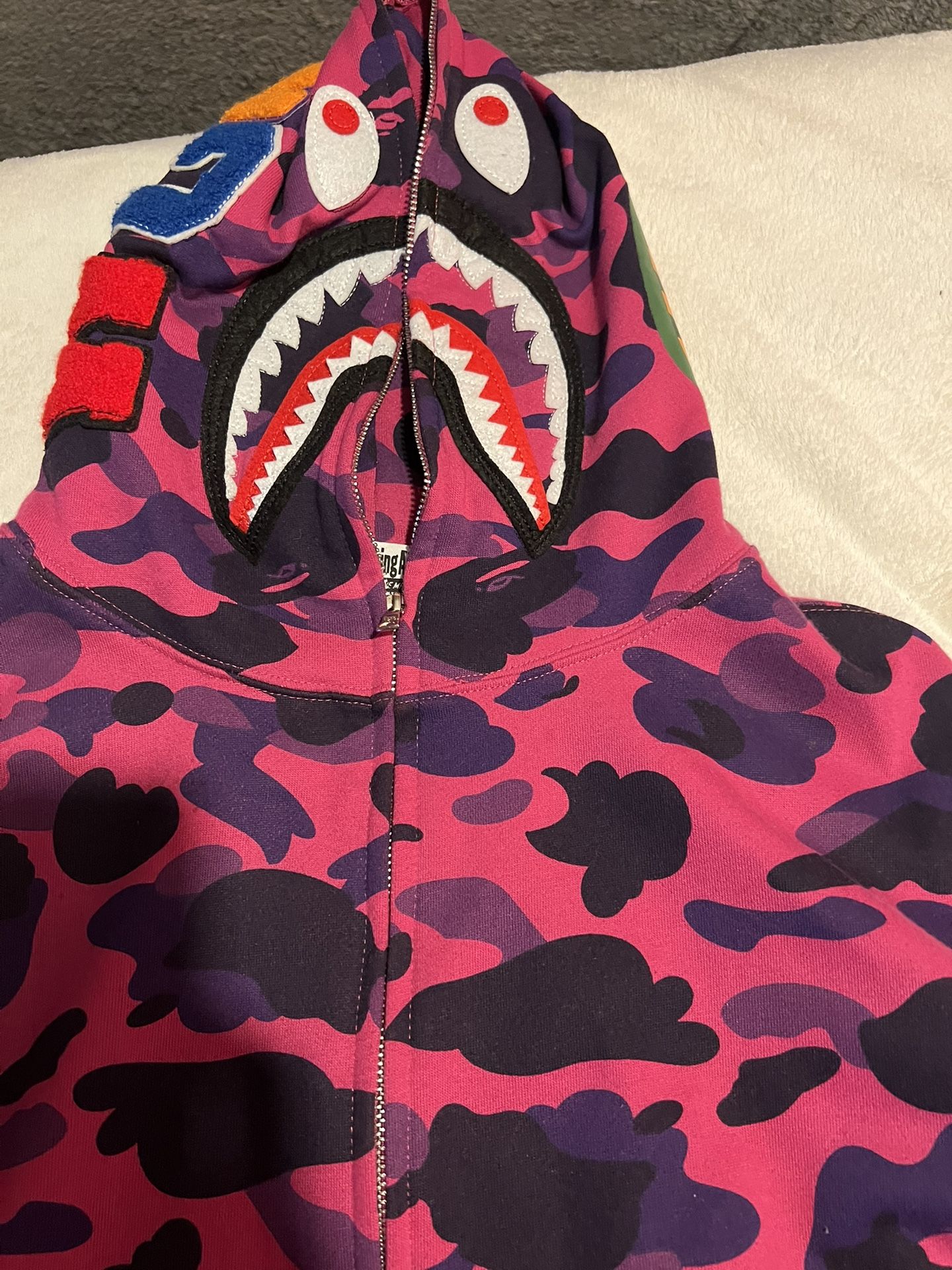 Purple Bape Hoodie