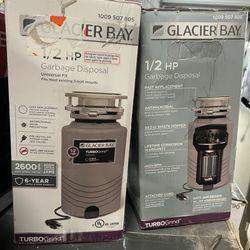 Glacier Bay 1/2 HP Feed Garbage Disposal With  Power Cord