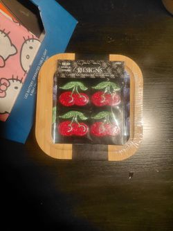 Cherry Iron-On Patches $7
