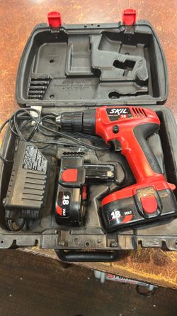 Skil drill two battery’s and charger