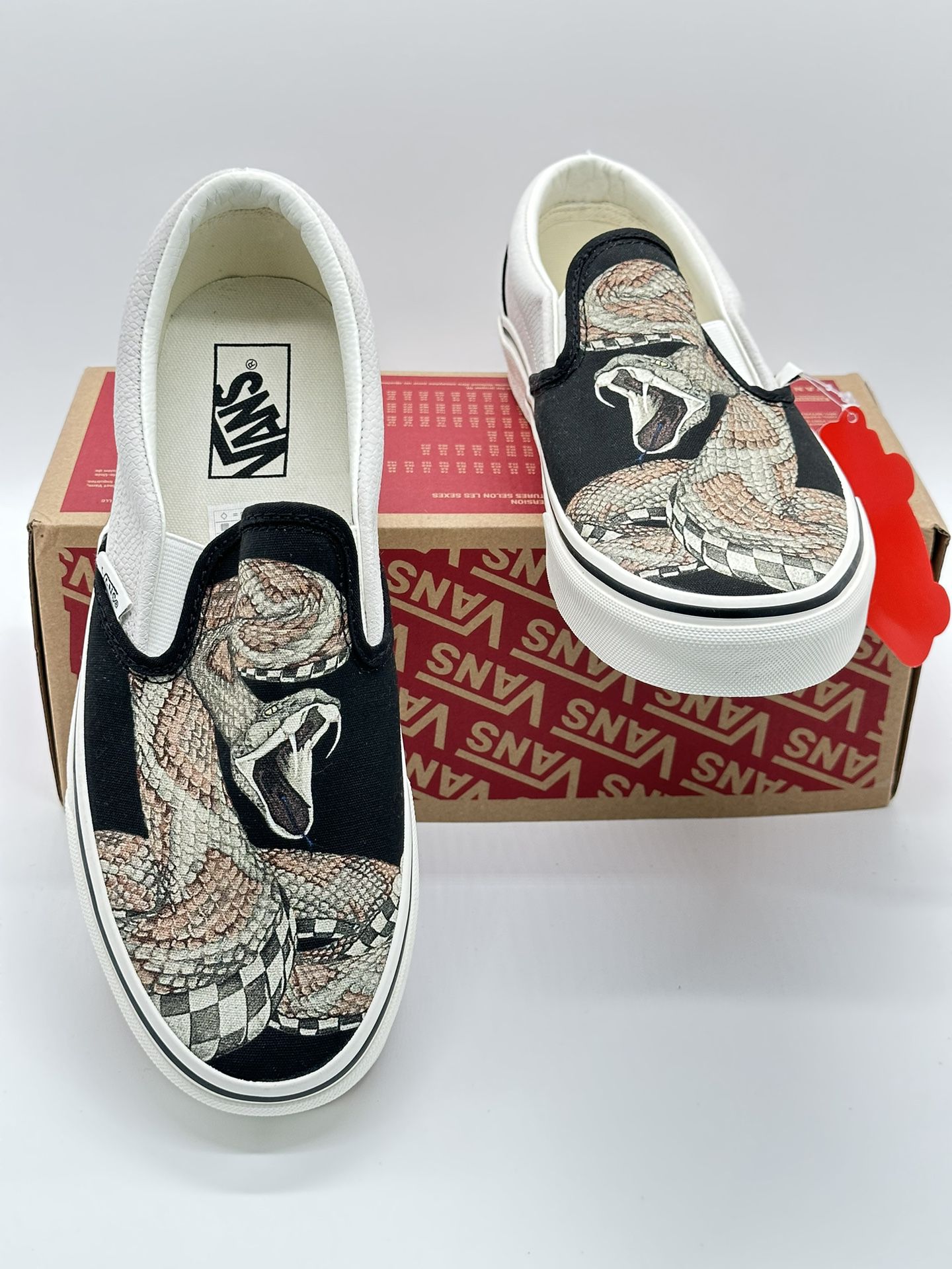 Apt Susteen Seizoen Vans Classic Slip -on Desert Snake Sneaker Shoes Sz 8.5 Mens New for Sale  in Chino, CA - OfferUp