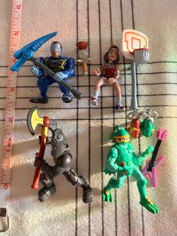 Fortnite Mixed Mini Action Figures Lot with Accessories