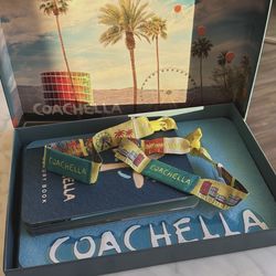 2 COACHELLA WEEKEND 2 GA WRISTBANDS