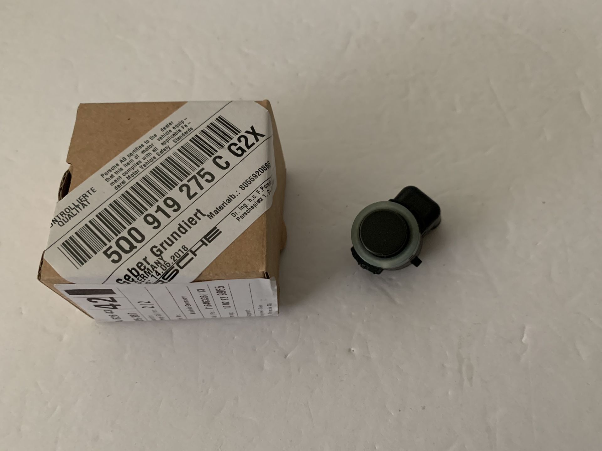 2017-2020 Porsche Panamera Parking Sensor Black