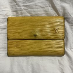 Vintage Louis Vuitton Epi Leather Wallet