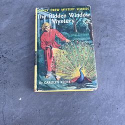 Nancy Drew Book #34 The Hidden Window Mystery 