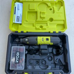 Ryobi 12V Cordless Rotar Tool Kit w/ Hard Carrying Case TVM01