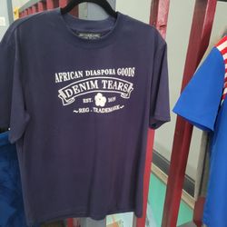 African Diaspora Goods Denim Tears T-Shirt