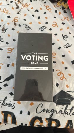 The voting game card game