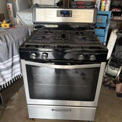 WHIRPOOL GAS STOVE RANGE OVEN WORKING GREAT ESTUFA DE GAS BUENAS CONDICIONES 