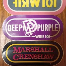🤘🤘3  80'sClassic Wrif Bumper Stickers 🤘🤘