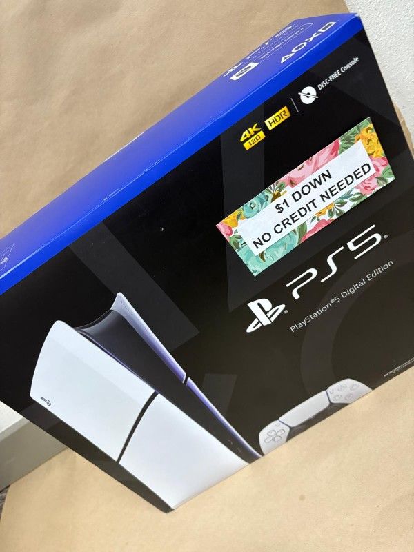Playstation 5 PS5 New Gaming Console - Pay $1 today and pay the rest later -
