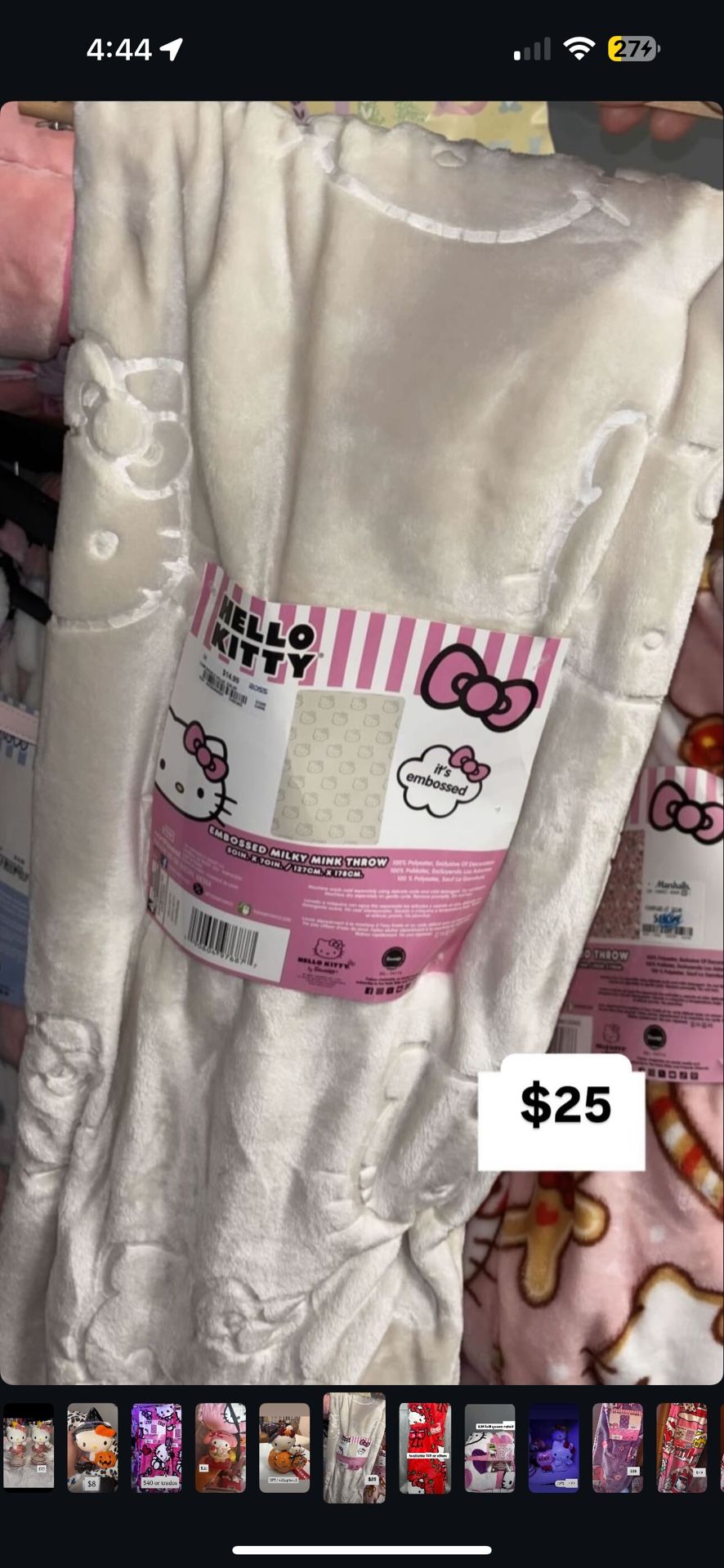 Hello Kitty Blanket