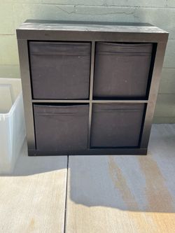 IKEA KALLAX 2x2 cube storage unit