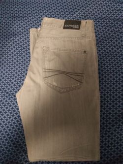 Mens Express Grey Pants 34×30