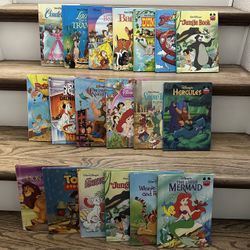 Lot Of 19 Walt Disney Books