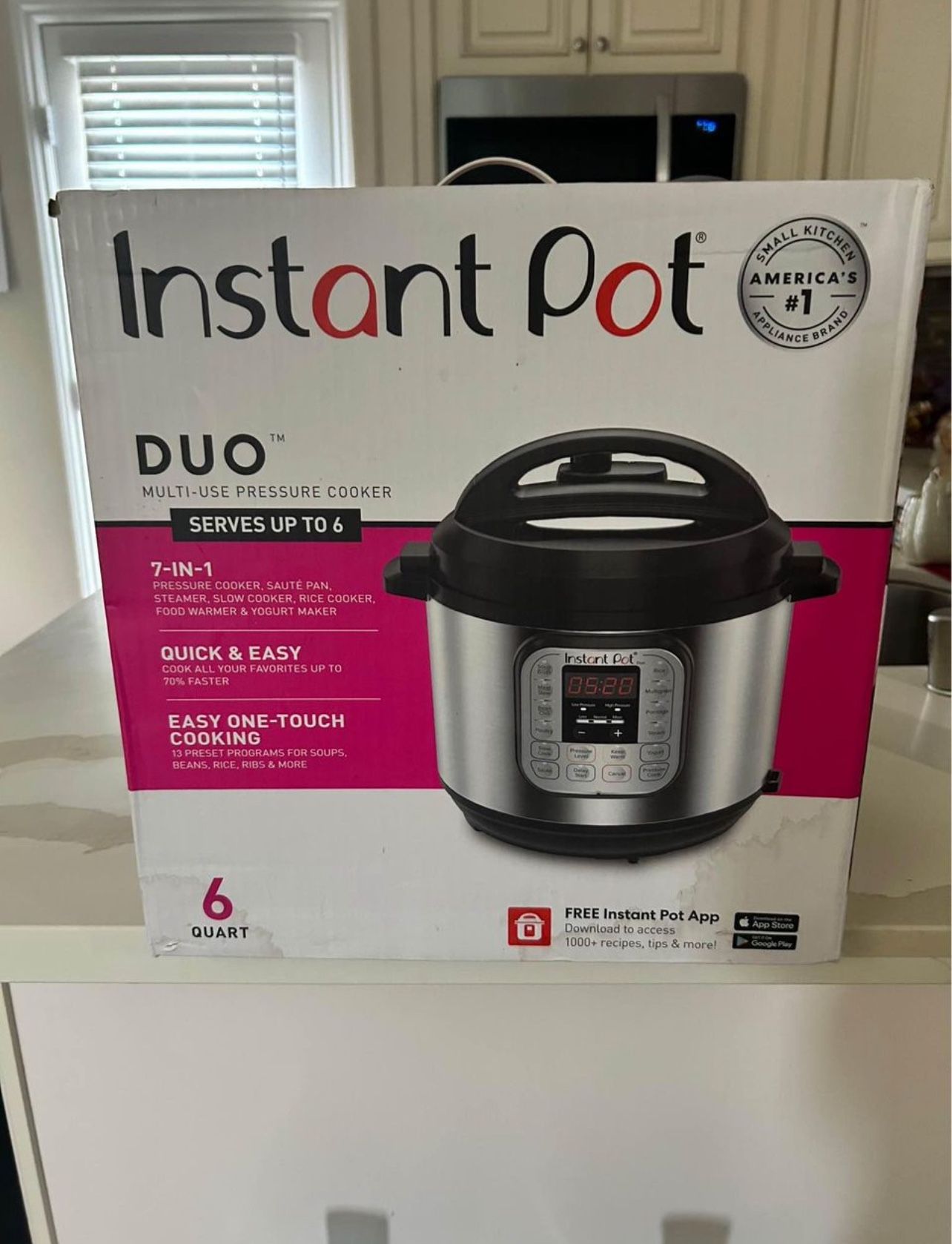 6-quart 7-n-1 InstaPot