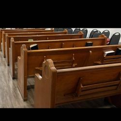 Wooden BENCHES / CHURCH BENCHES