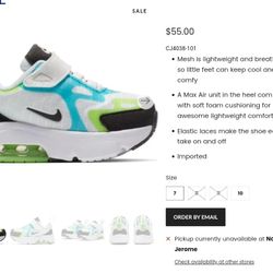 7c Nike Air Max 200se(TD)