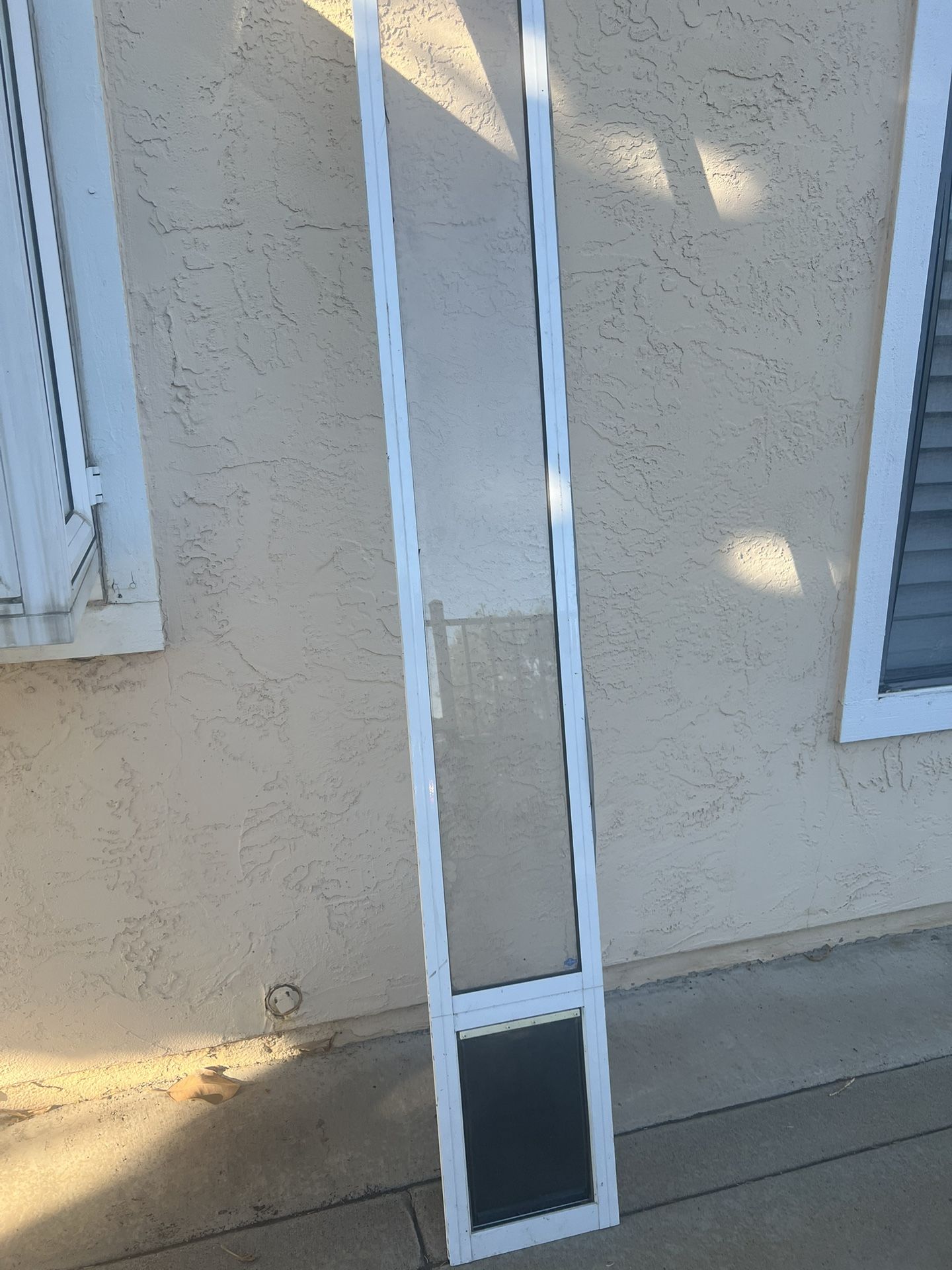 Tall Sliding Patio Doggie Door
