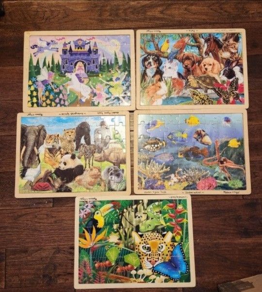 Melissa And Doug Puzzles