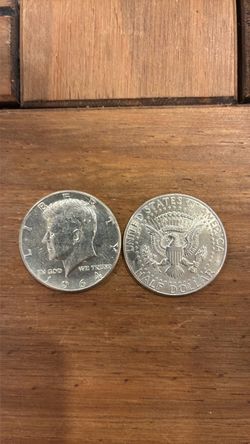 1964 Kennedy silver half dollar