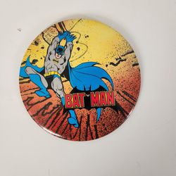 Vintage DC Comics Batman Button 6 Inches