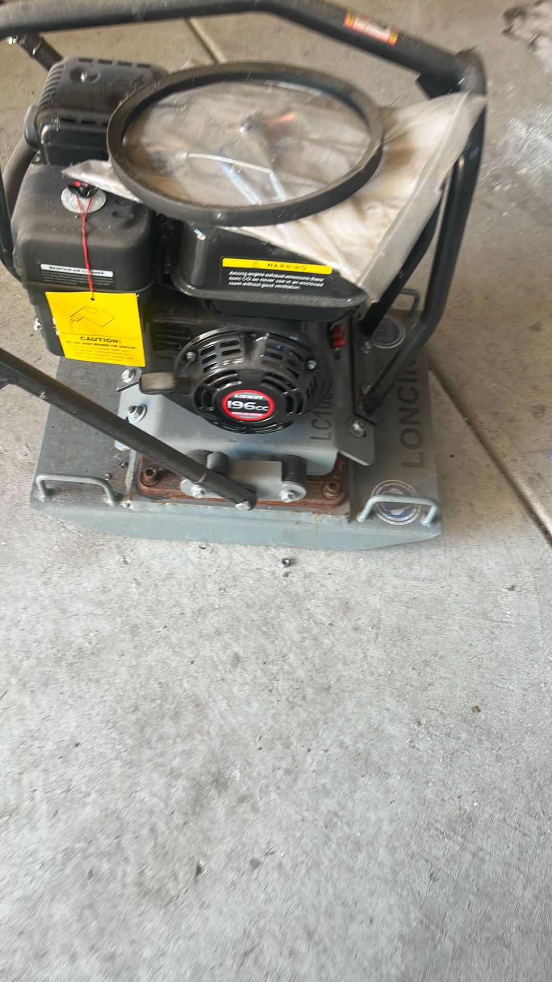 New Loncin 196 cc Plate Compactor